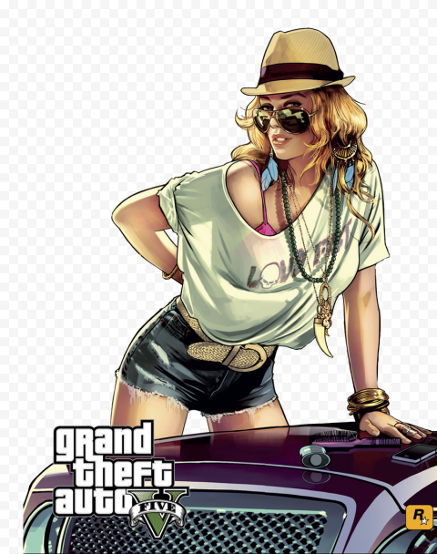 GTA Video Game PNG Transparent Image