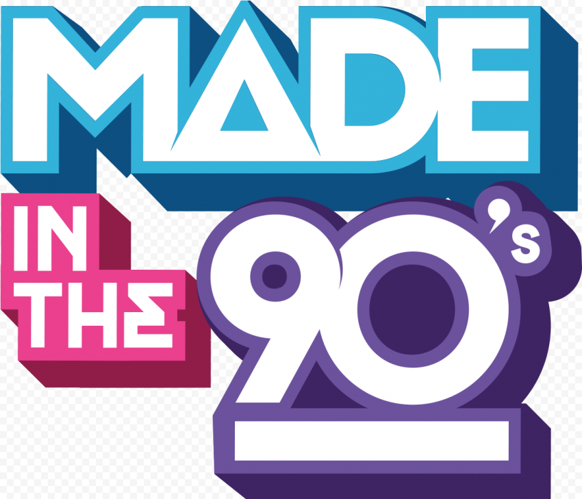 90s Logo PNG File