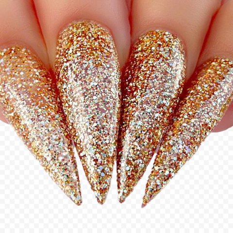 Glitter Nail Free PNG Image