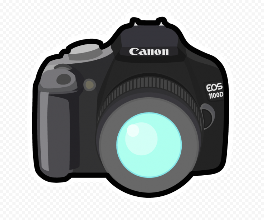Canon Camera Cartoon PNG