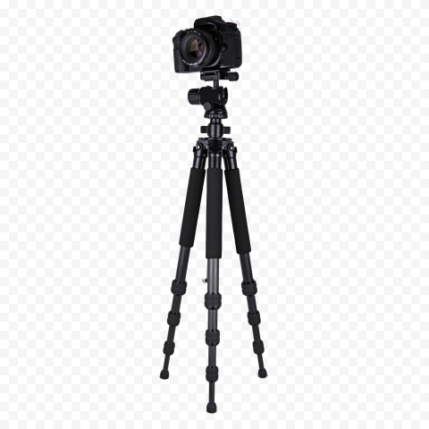 Video Camera Tripod PNG Image