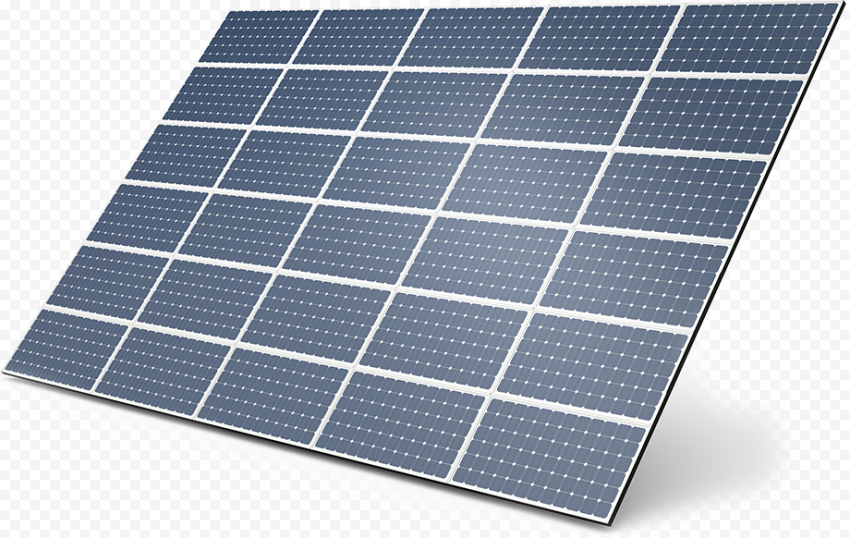 Solar Power System PNG Background Image