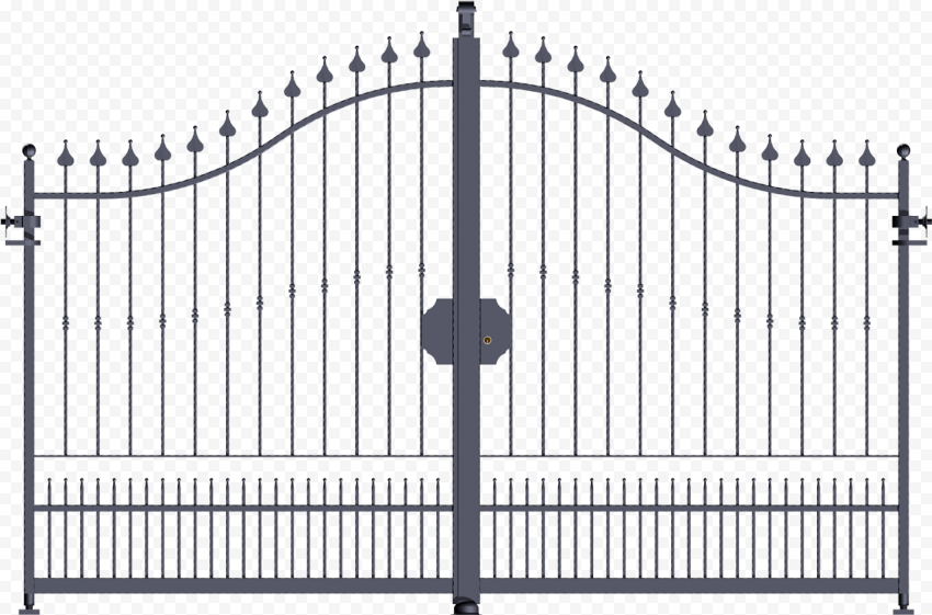 Steel Gate PNG Image