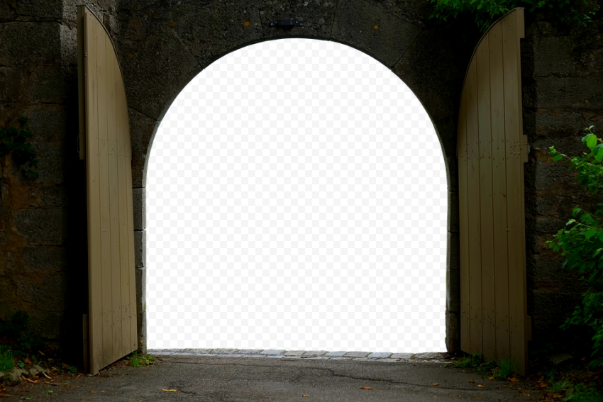 Wood Gate PNG Image