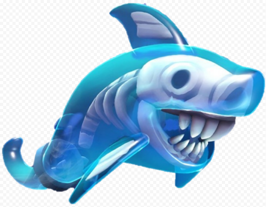 Blue Real Shark PNG Transparent Image