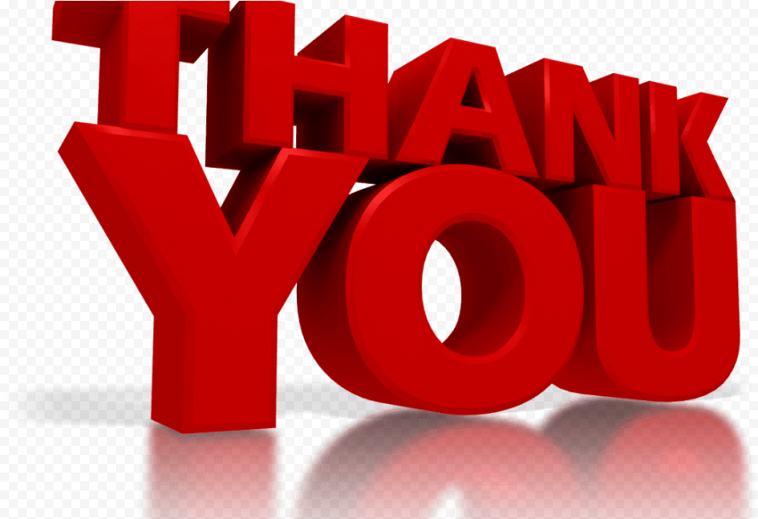Thank You PNG Clipart