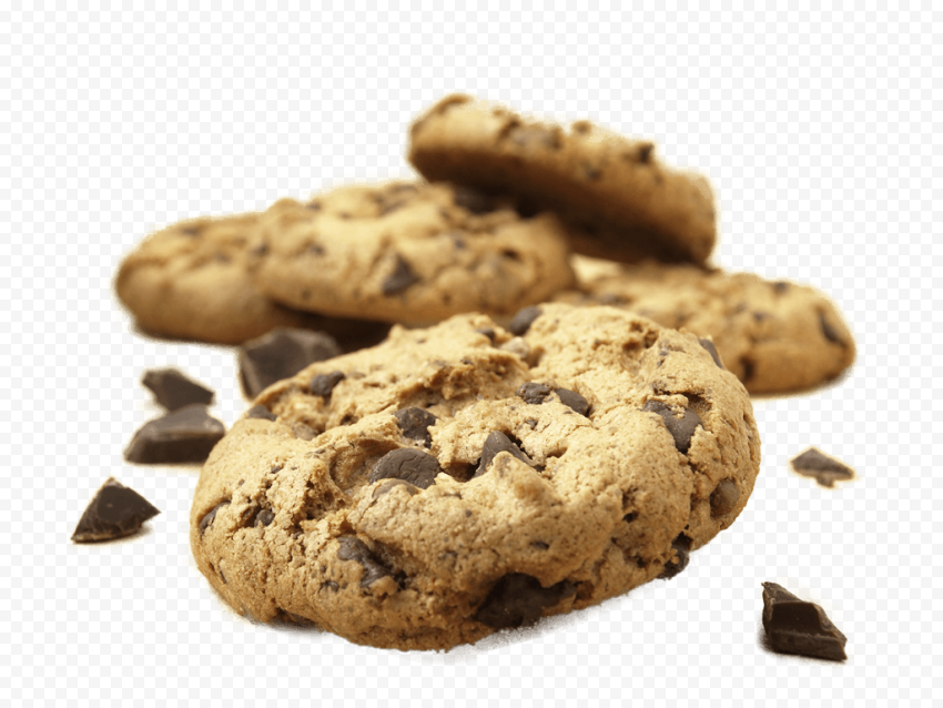 Butter Chocolate Cookie PNG Transparent Image