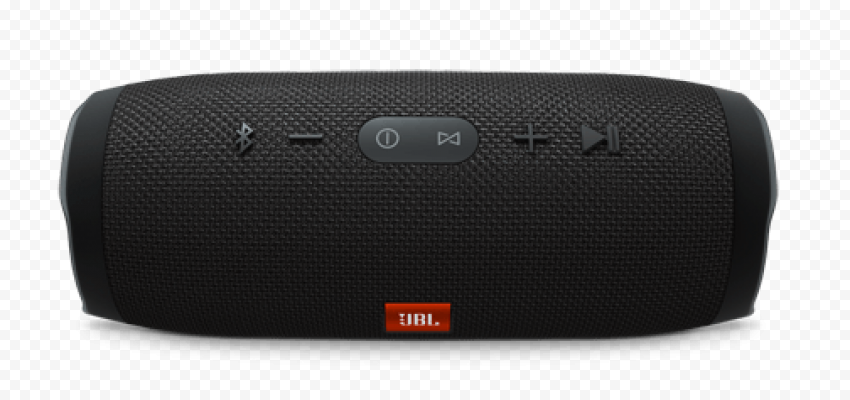 Black Bluetooth Speaker PNG Photo