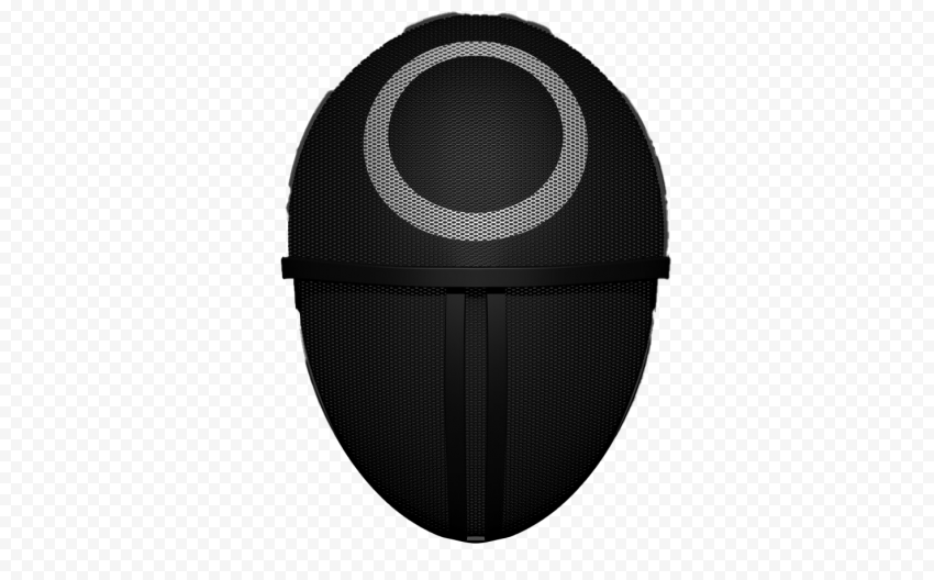 Squid Game Black Mask PNG File