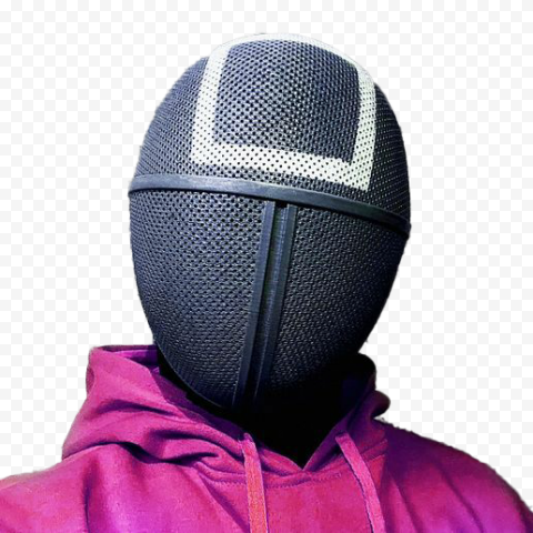 Squid Game Mask PNG Transparent