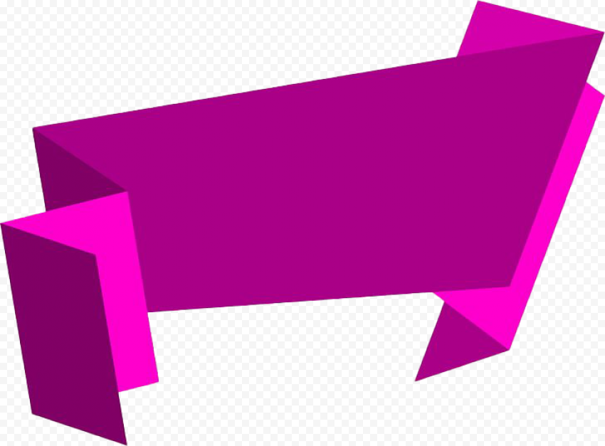 Vector Text Banner PNG Transparent Picture