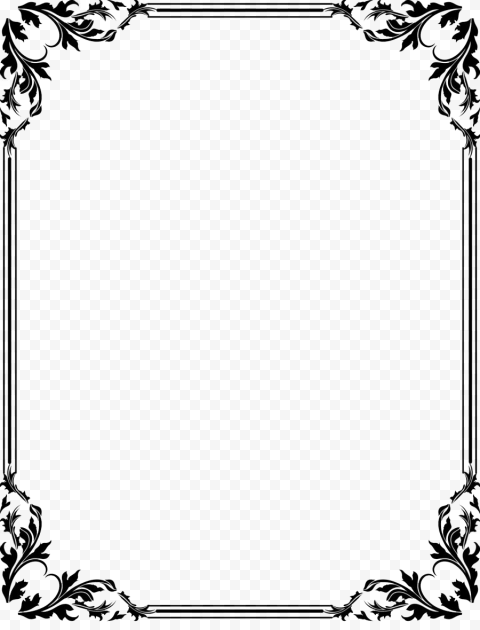 Invitation Frame Transparent Background