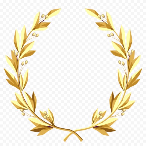 Gold Garland PNG File