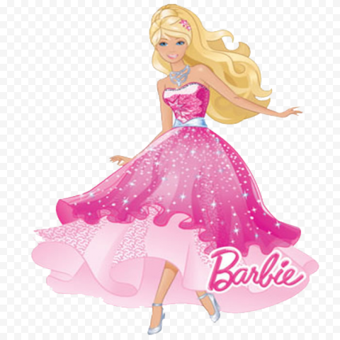 Vector Barbie Doll Transparent PNG