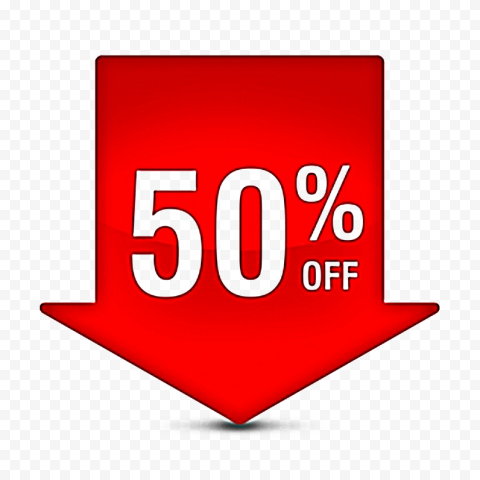 50 Off PNG Pic