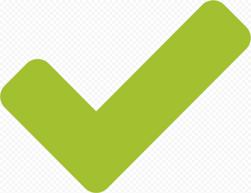 Correct Green Check Mark PNG File