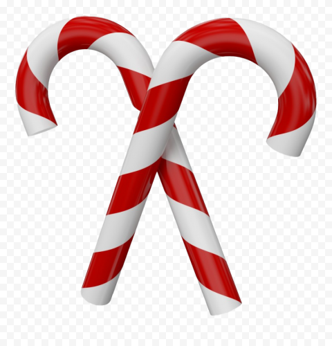 Christmas Candy Cane Transparent PNG