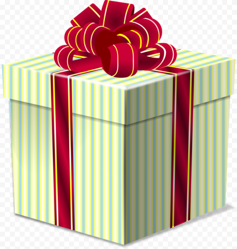 Green Christmas Gift PNG Transparent