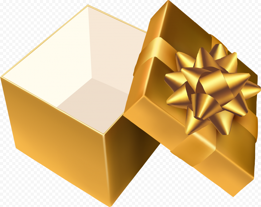 Open Christmas Gift PNG Photos