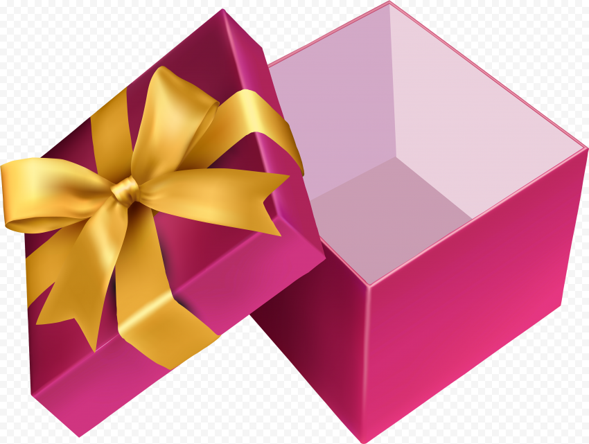 Open Christmas Gift PNG Pic