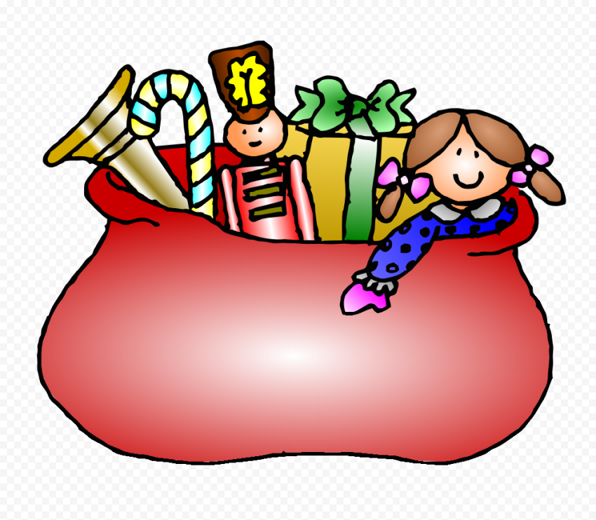 Open Christmas Gift PNG HD