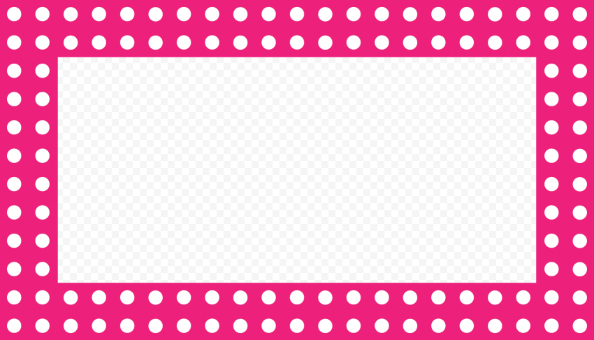 Fuchsia Border Frame Transparent PNG