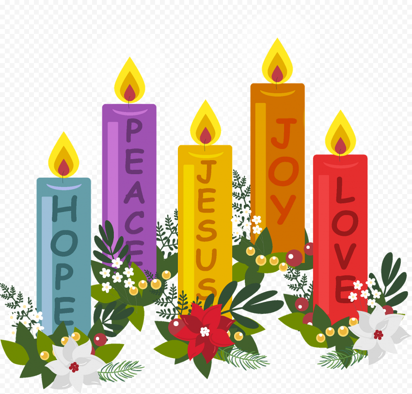 Advent Candle PNG HD