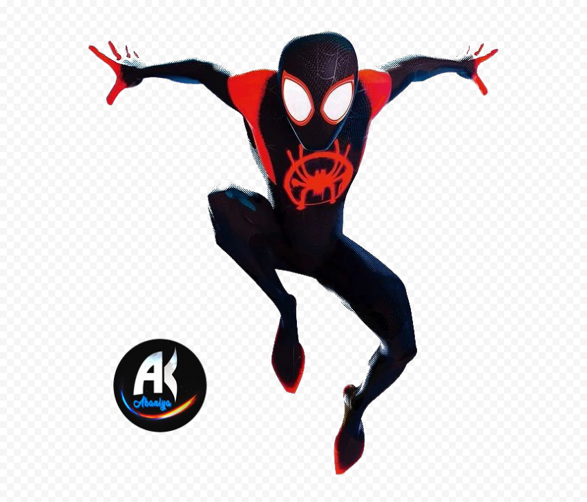 Miles Morales Spider Man PNG Image