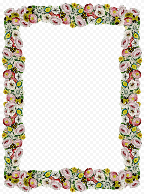 Girly Border PNG Pic