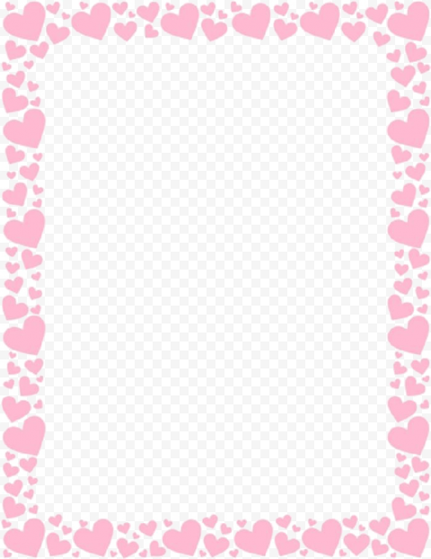 Girly Border Transparent PNG