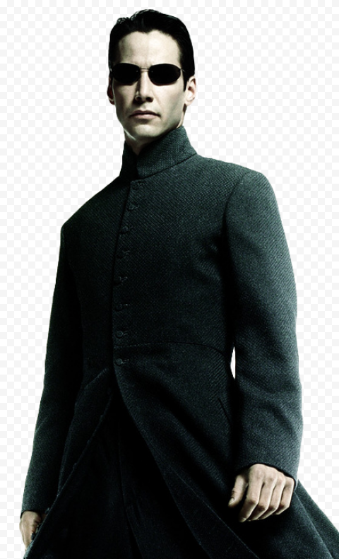 Keanu Reeves Matrix Transparent PNG