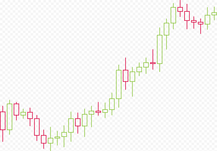 Forex trading backdrop geometric chart outline