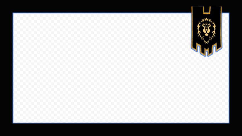 facecam borders for obs 1024x576