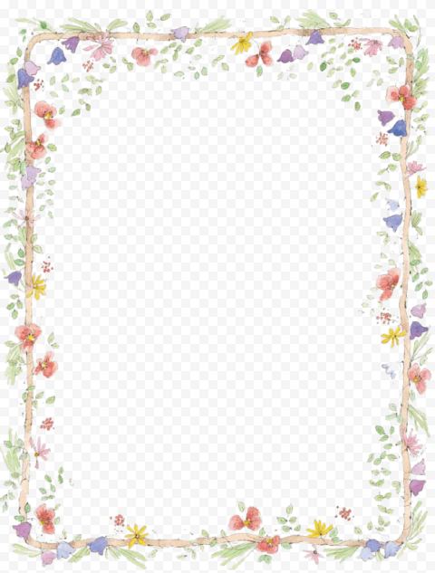 flowers borders 1