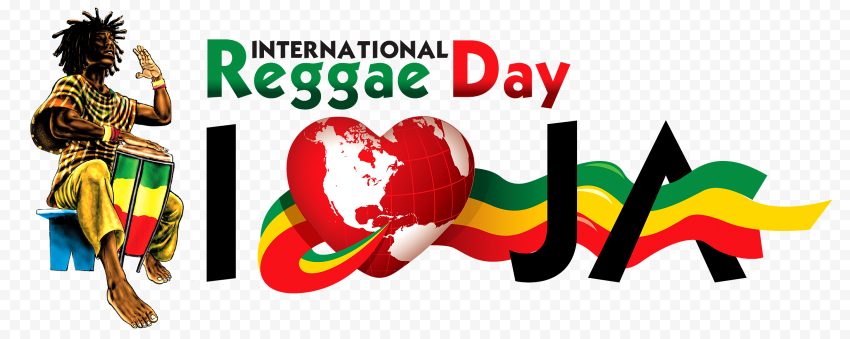 Jamaica Reggae Music festival Art, reggae, text, logo, art