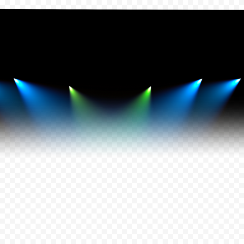 Turned on blue and green spotlights, Stage lighting, Light effect, effect, lights, computer Wallpaper