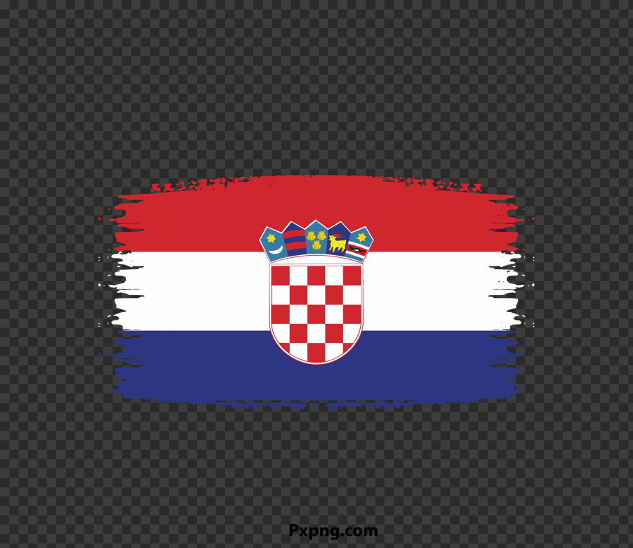 croatia flag vector Transparent Background Image