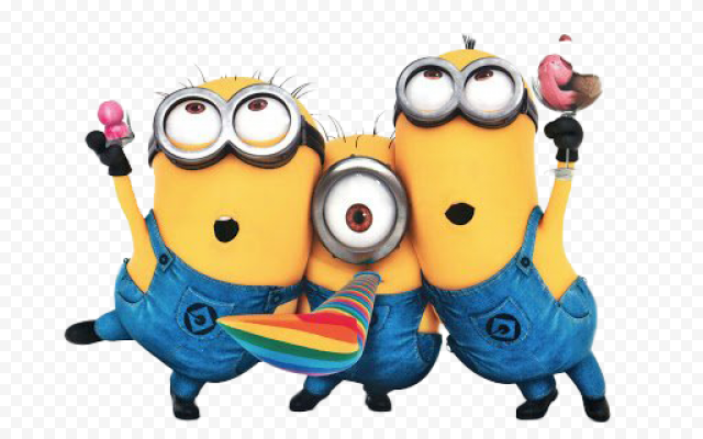  DOWNLOAD Group Minions PNG Transparent