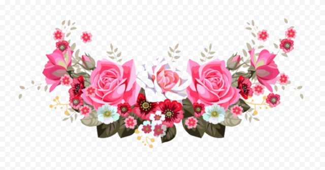 floral roses design garden instagram free transparent image hq
