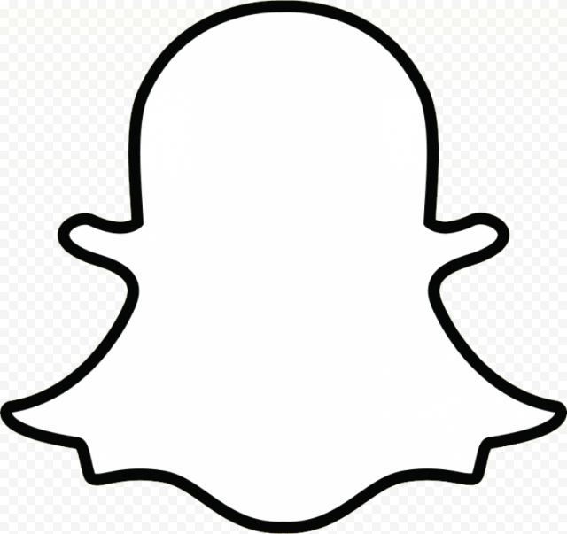 download white snapchat logo