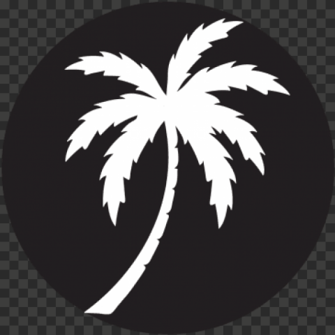 alm silhouette projected image palm tree transparent silhouette 365x365
