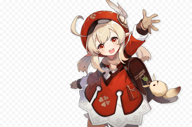klee genshin impact character free image png
