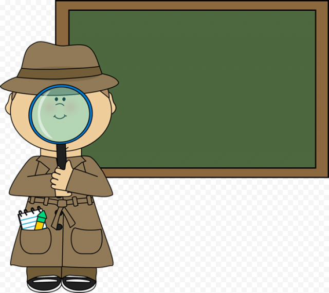 Detective, Detective With Magnifying Glass, child, boy, detective png