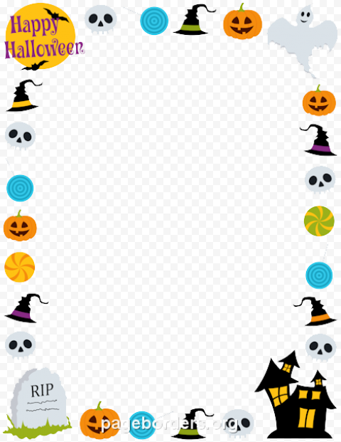 Halloween Border Transparent PNG
