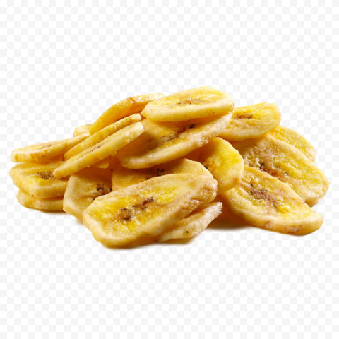 Fresh Sweet Dried Banana Transparent PNG