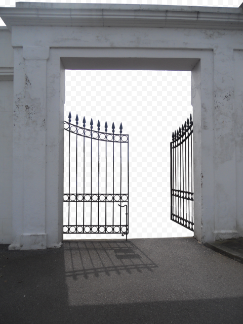 Entrance Open Gate PNG Pic