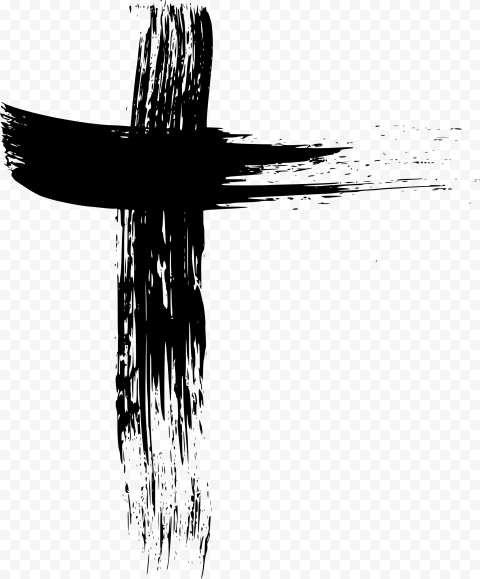 Christian Cross Silhoutte PNG Picture