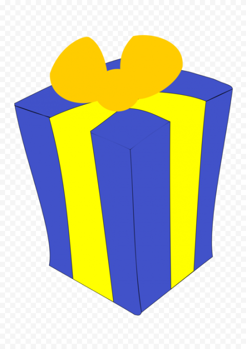 Blue Christmas Gift PNG Photos