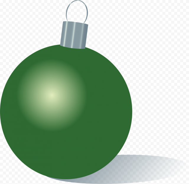 Green Christmas Bauble PNG Photos