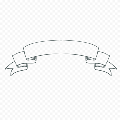 Banner, Hand drawn line banner, angle, white, painted
